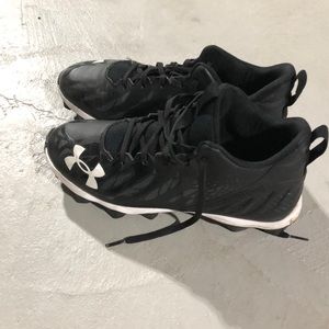 Used for a kicker one season almost new football shoes